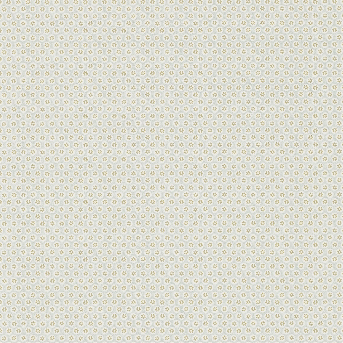 Honeycombe Silver/Gold Wallpaper by MOR
