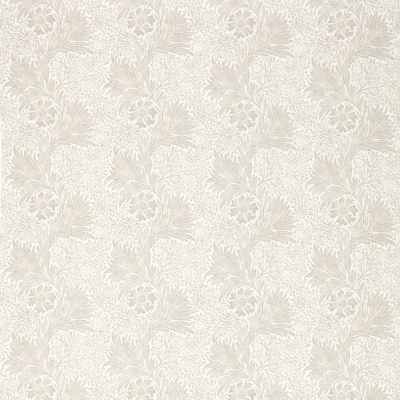 Pure Marigold Print Lightish Grey Fabric by MOR