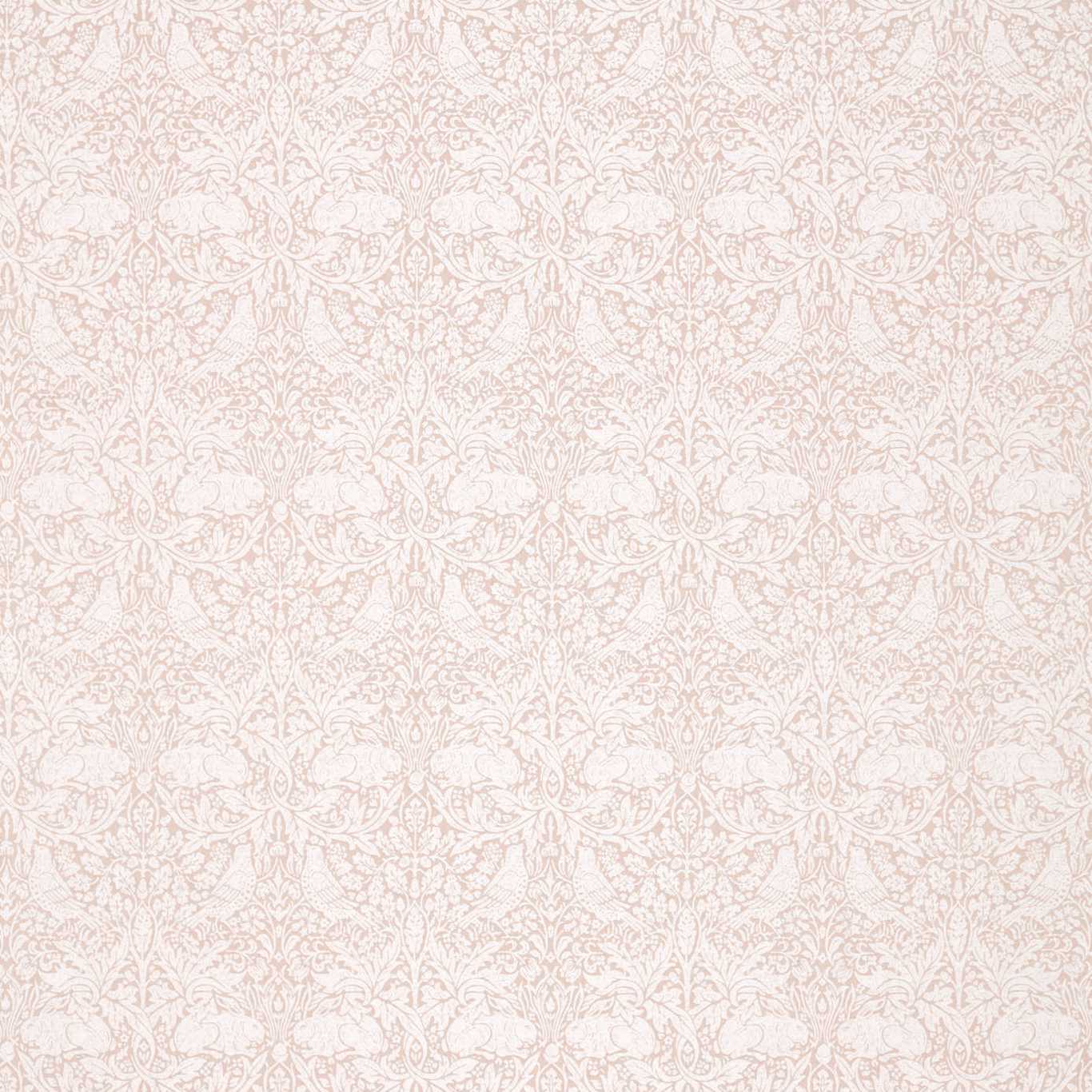 Pure Brer Rabbit Weave Faded Sea Pink Fabric by MOR