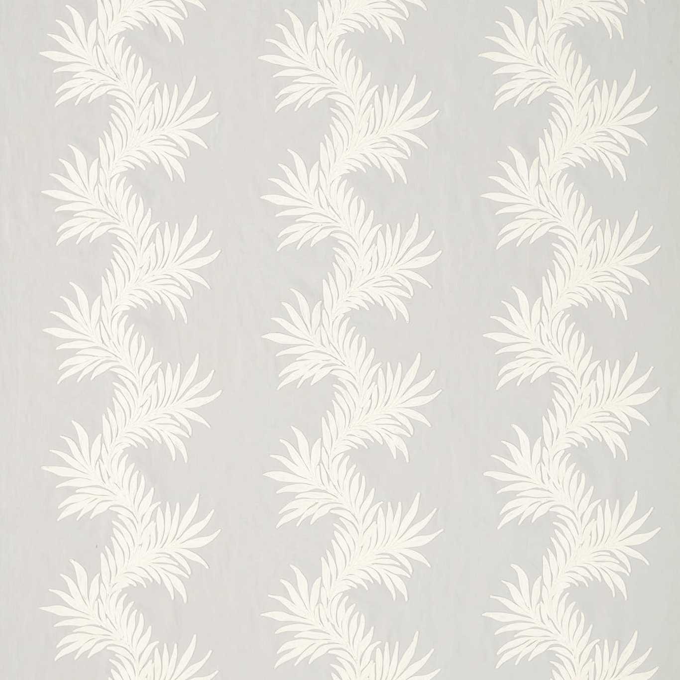 Pure Marigold Trail Embroidery Lightish Grey Fabric by MOR