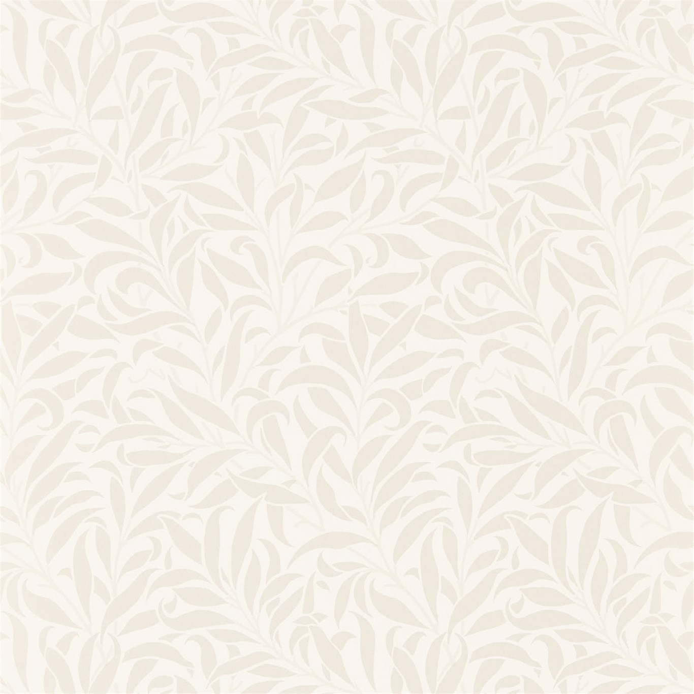 Pure Willow Boughs Ivory/Pearl Wallpaper by MOR