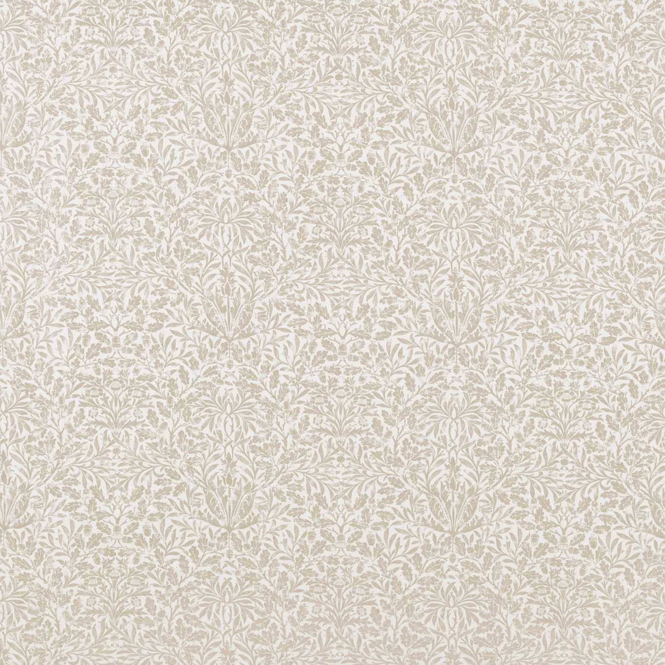 Pure Acorn Linen Fabric by MOR