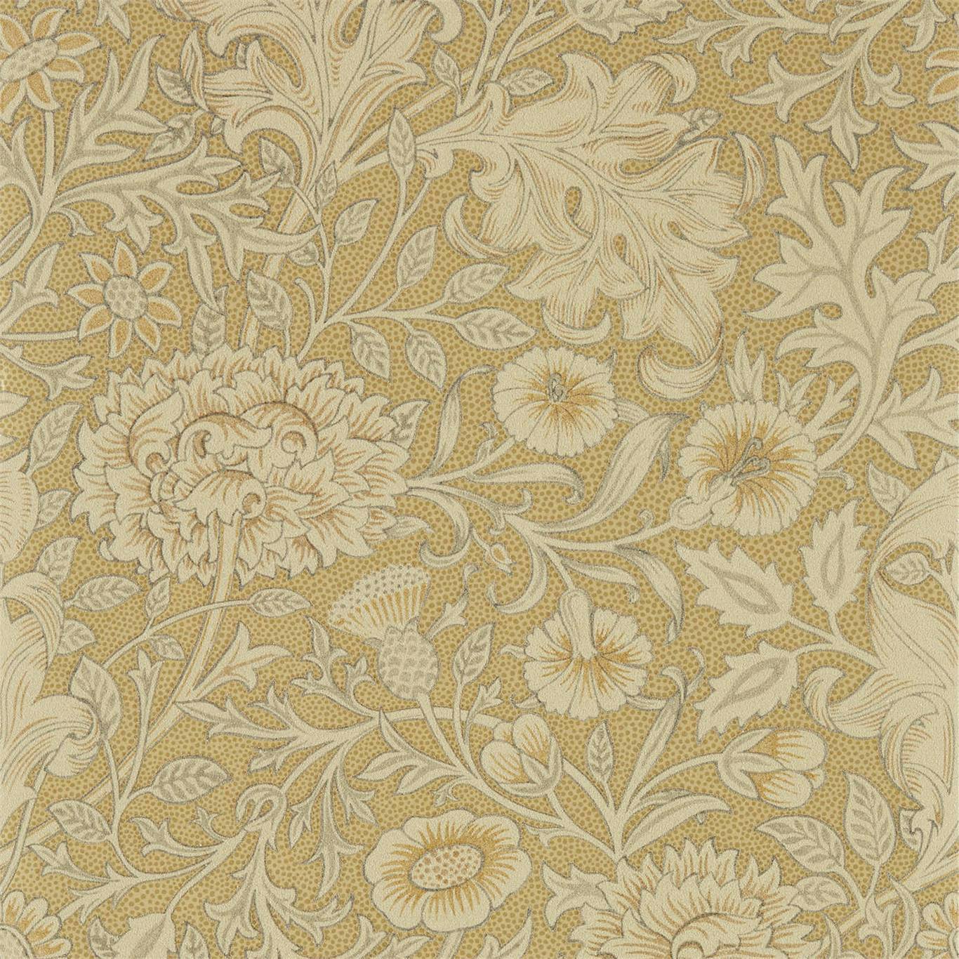 Double Bough Antique Gold Wallpaper by MOR