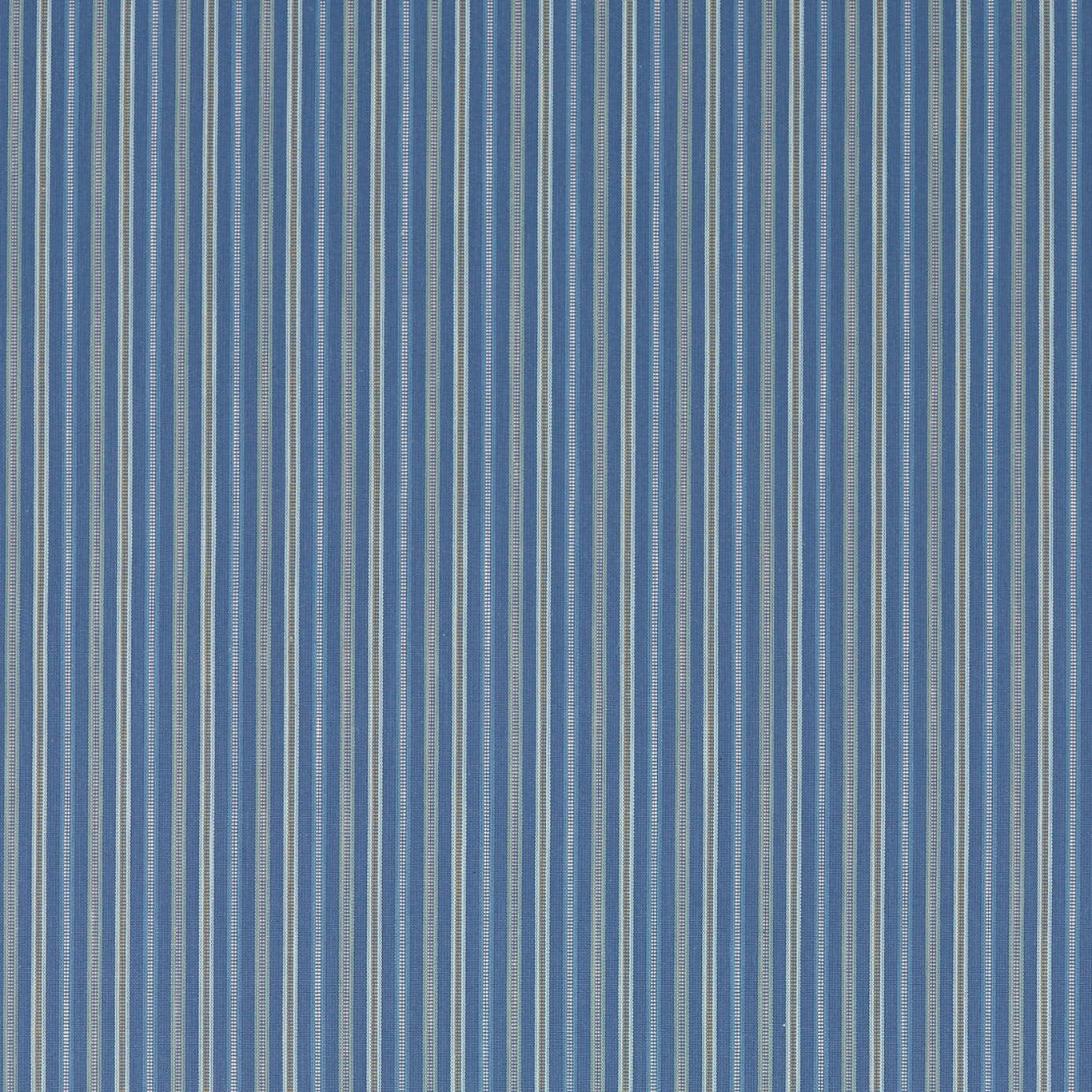 Melford Stripe Marine Fabric by SAN