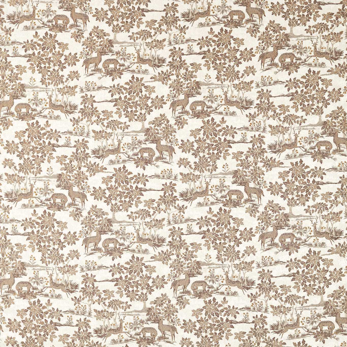 Woodland Fallow Harvest Fabric by SAN