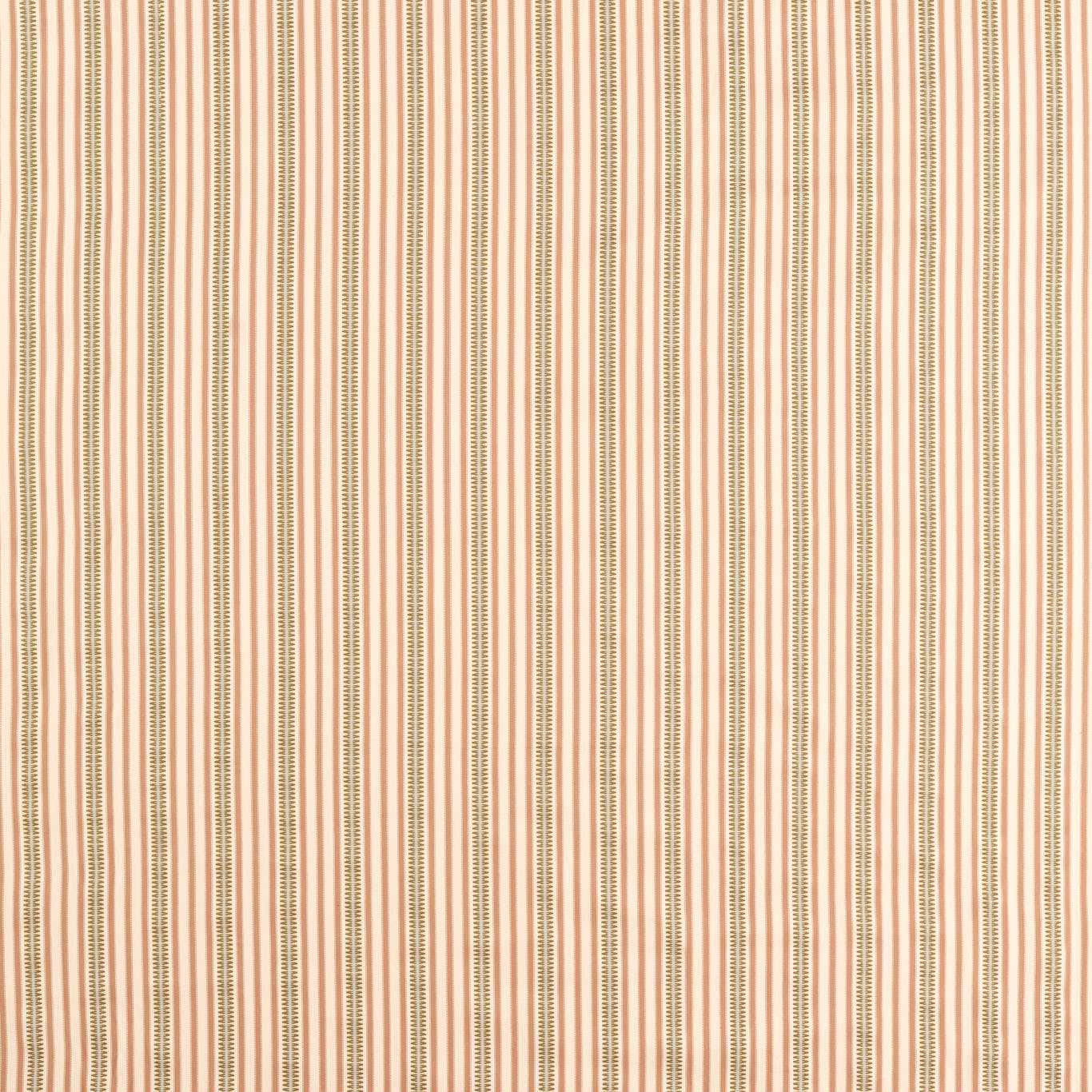 Barneby Stripe Mallow/Olive Fabric by SAN