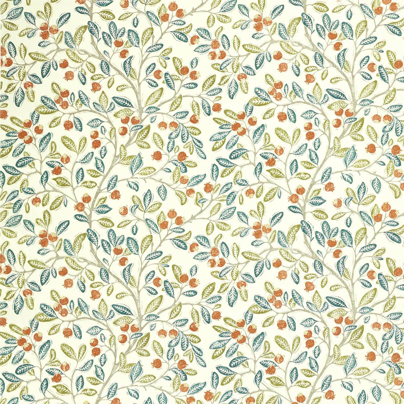 Wild Berries Rowan/Chasm Fabric by SAN