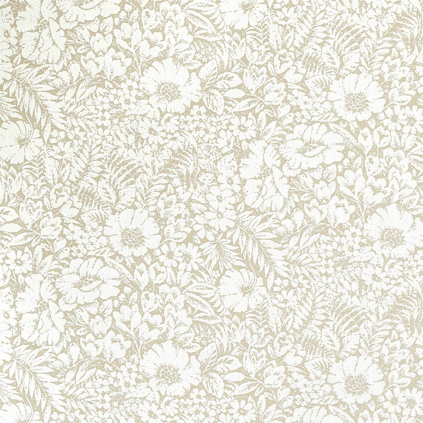 Meadow Fields Linen Fabric by SAN