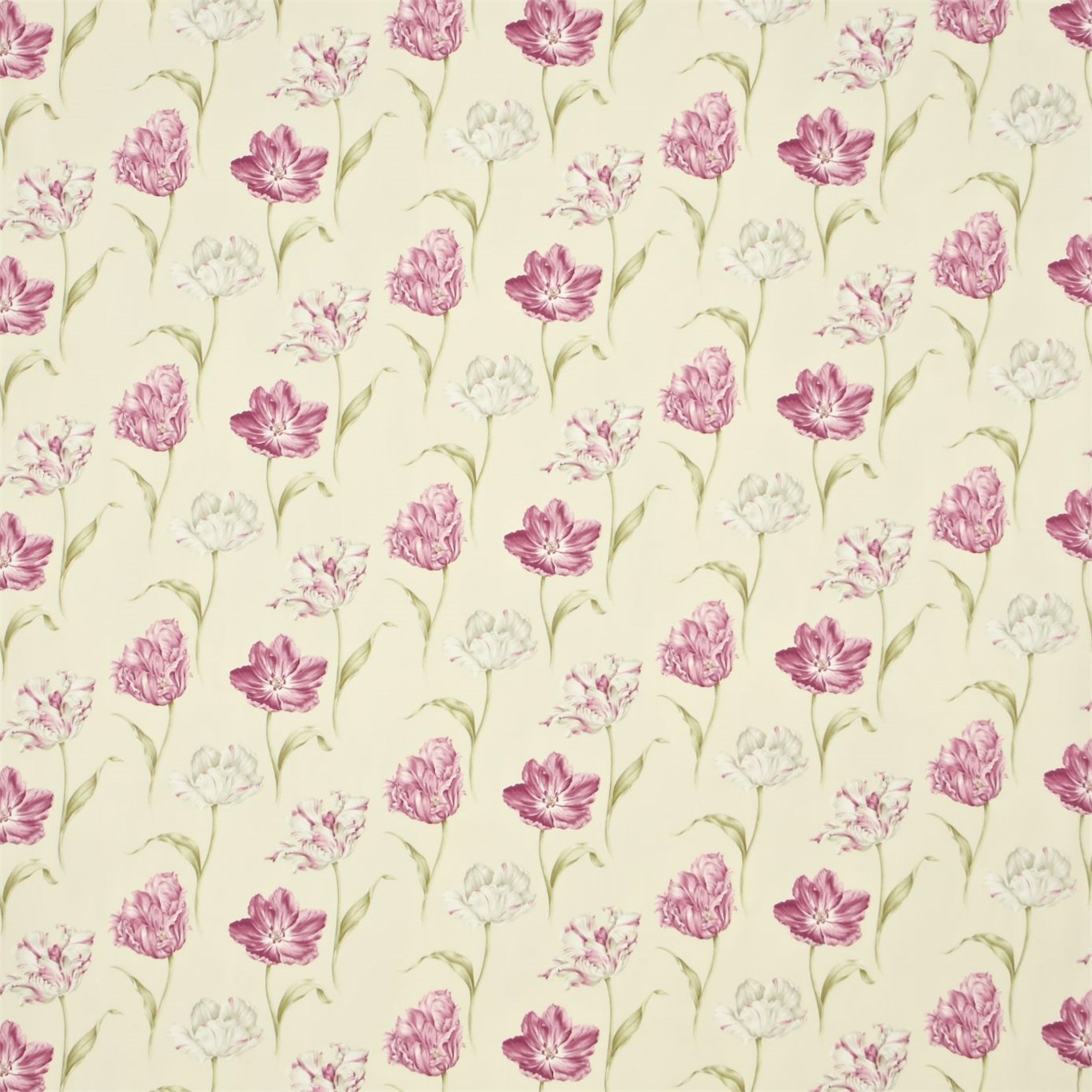 Bloom Aubergine Fabric | Sanderson by Sanderson Design