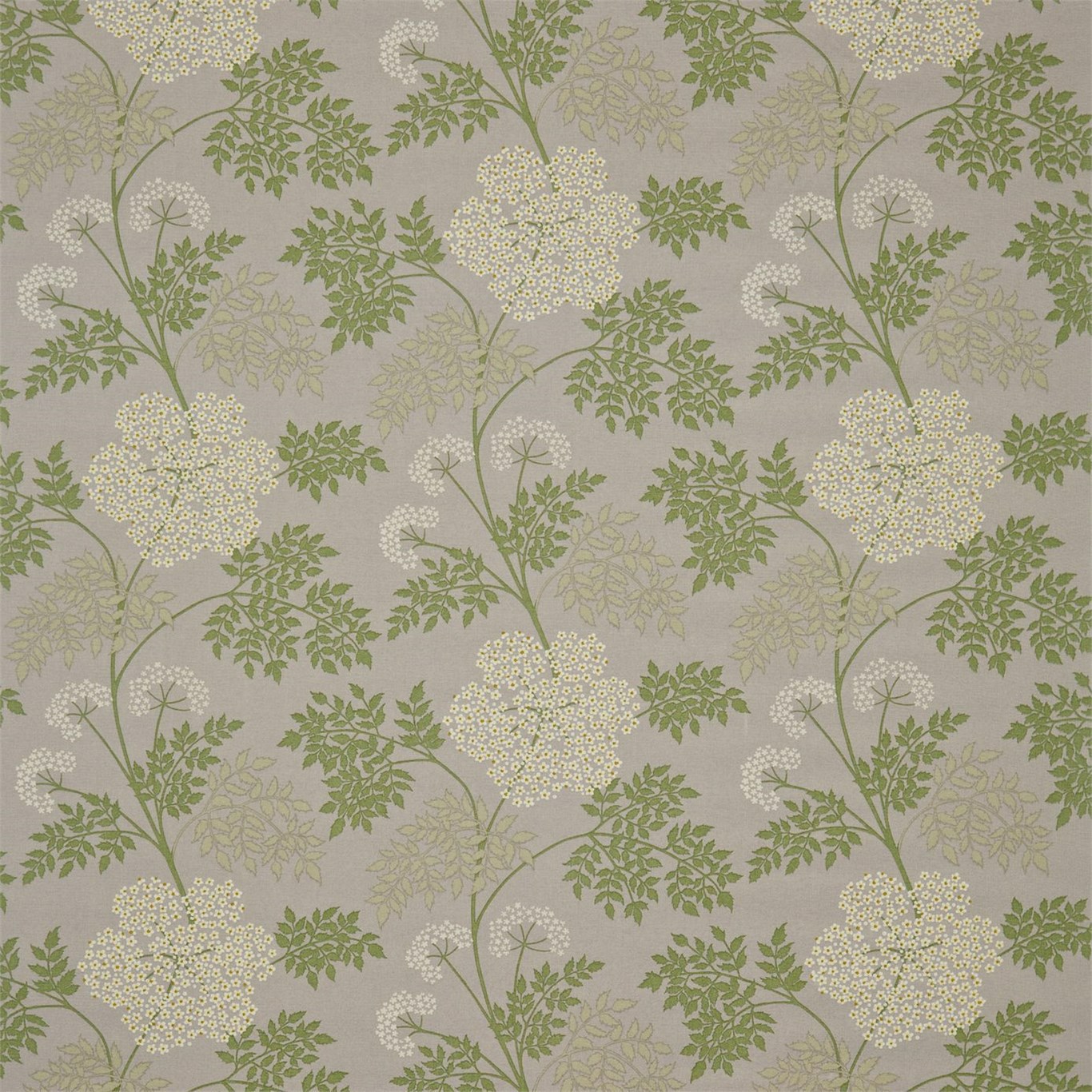 Cowparsley Amethyst Fabric by SAN