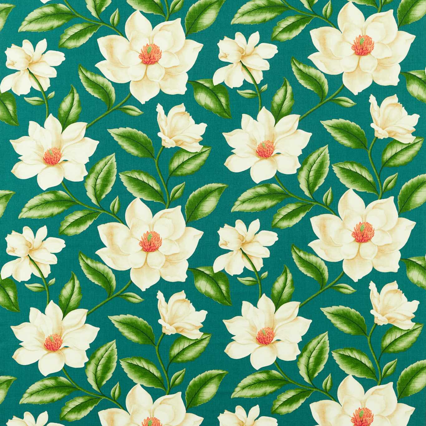 Grandiflora Emerald Fabric by SAN