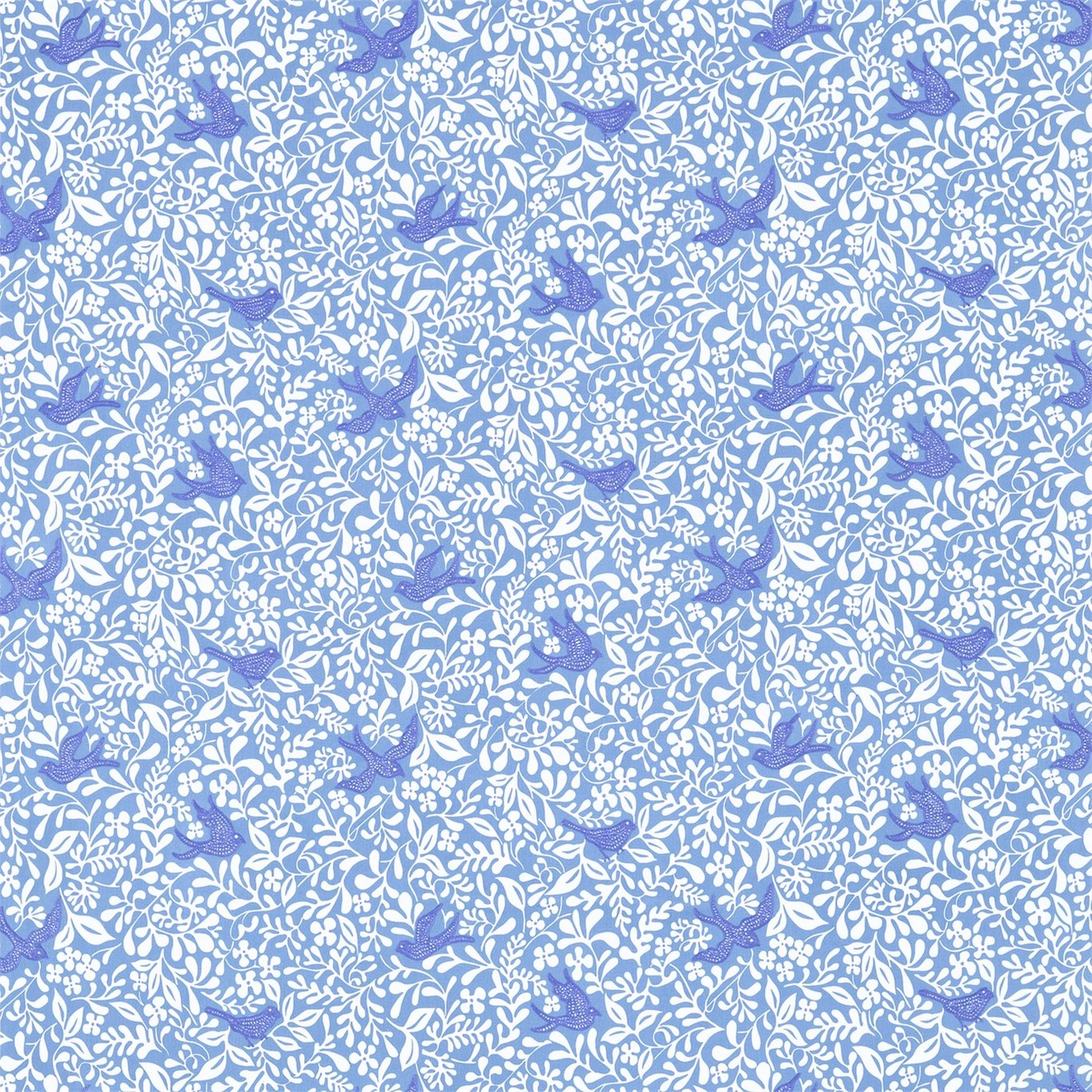 Larksong Marine/Indigo Fabric by SAN