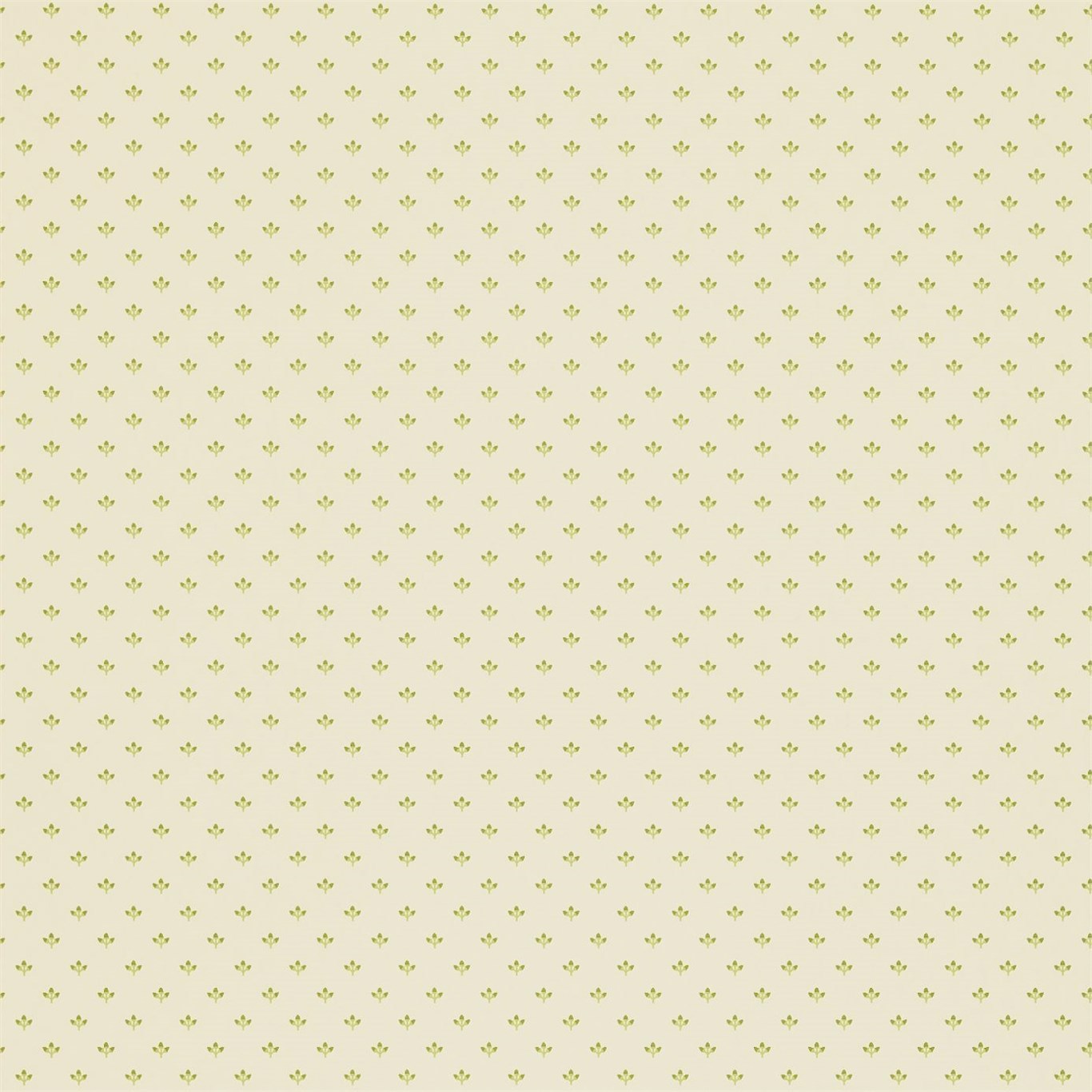 Elliot Cream/Lime Wallpaper by SAN