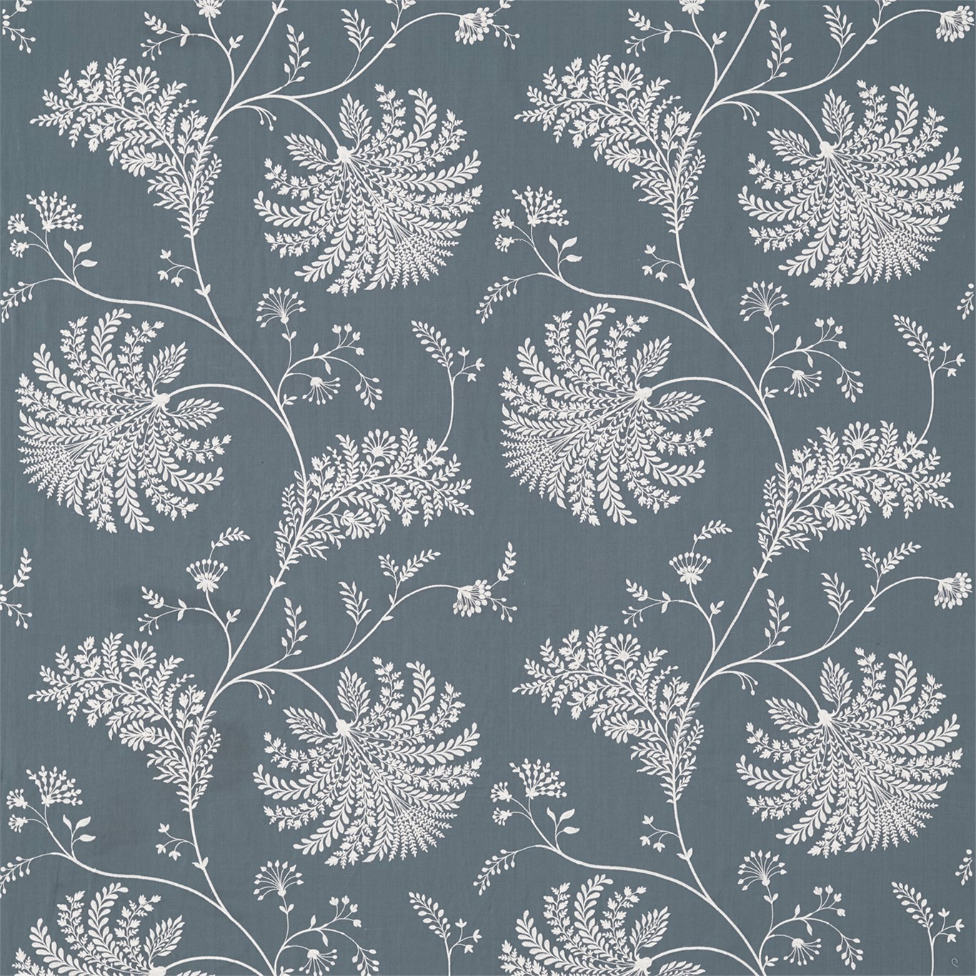 Mapperton Indigo Fabric by SAN