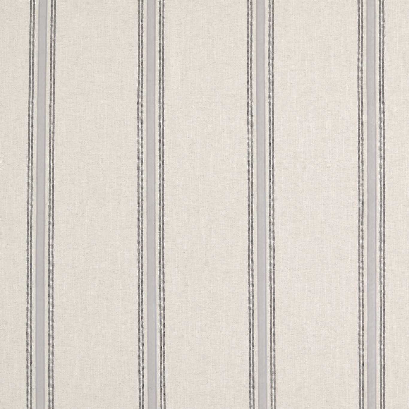 Hockley Stripe Charcoal Fabric by SAN