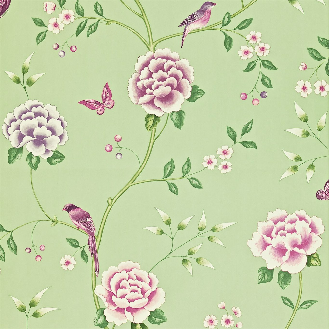 Rope Trellis wallpaper in choice of seven colours