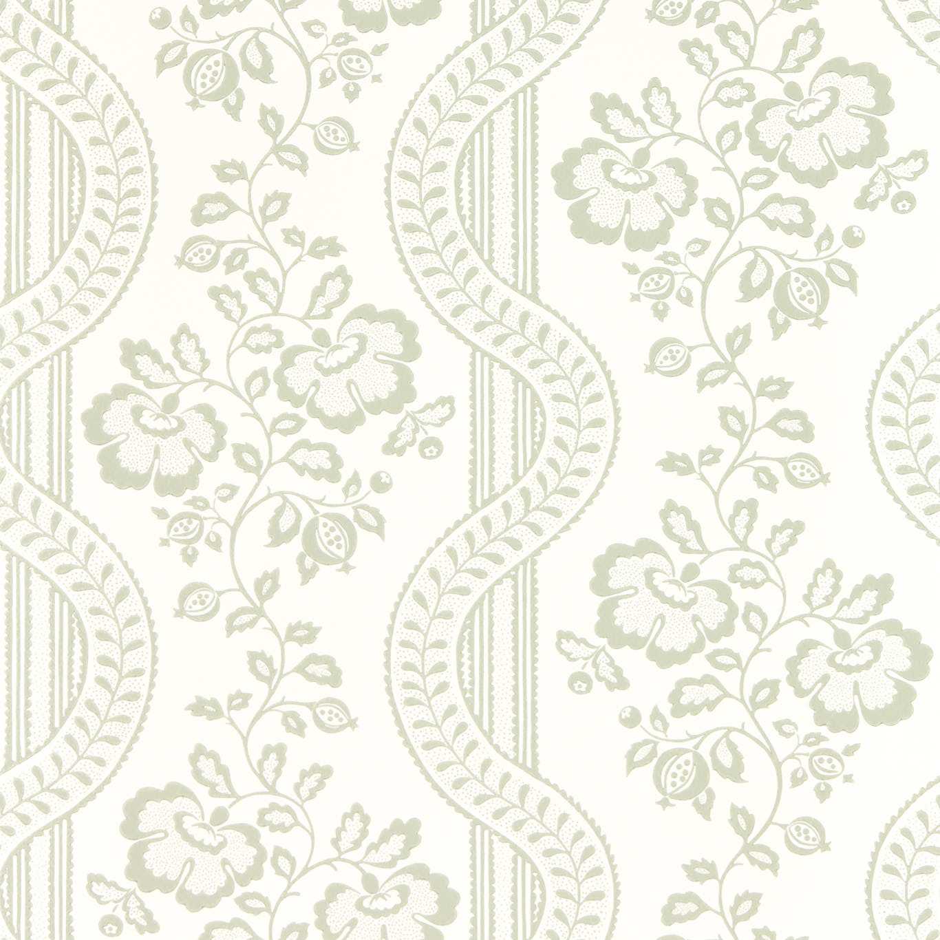 Aubrey Lambs Ear Wallpaper by SAN