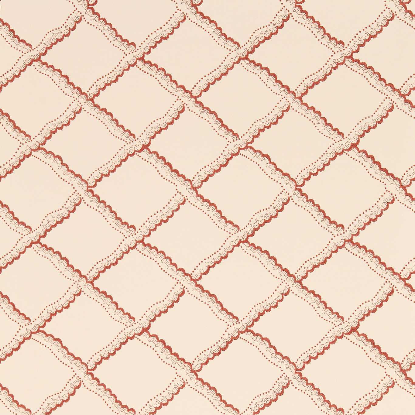 Rye Berry/Pink Clay Wallpaper by SAN