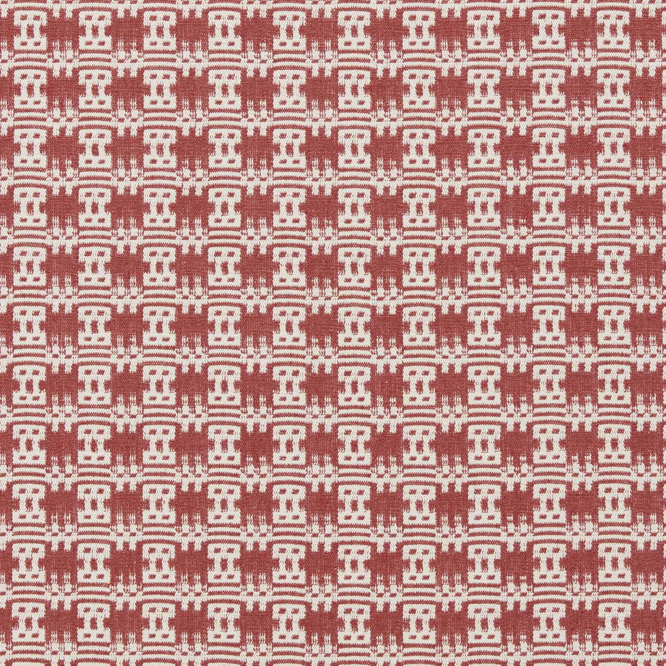 Akan Pink Pepper Fabric by SAN