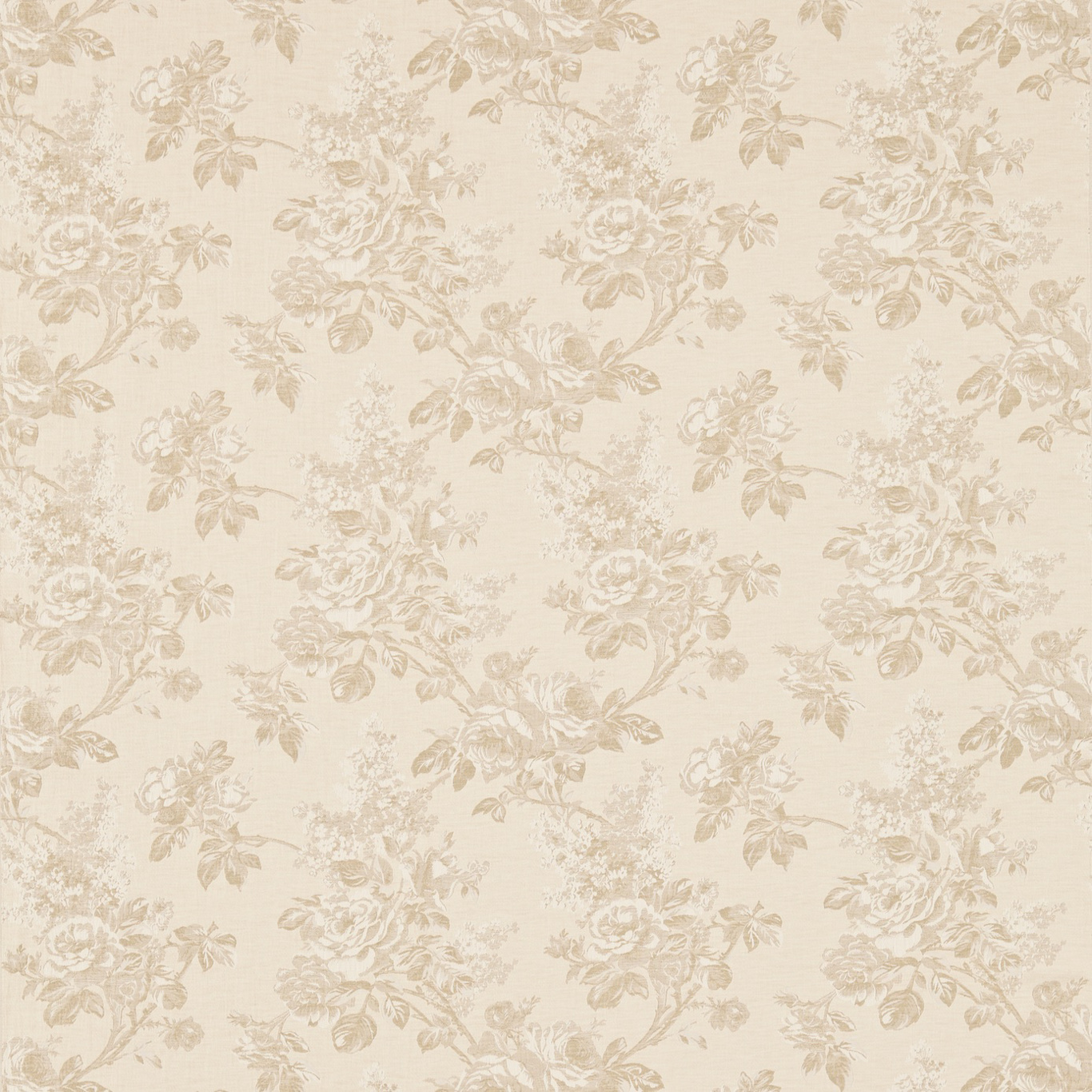 Sorilla Damask Linen/Calico Fabric by SAN