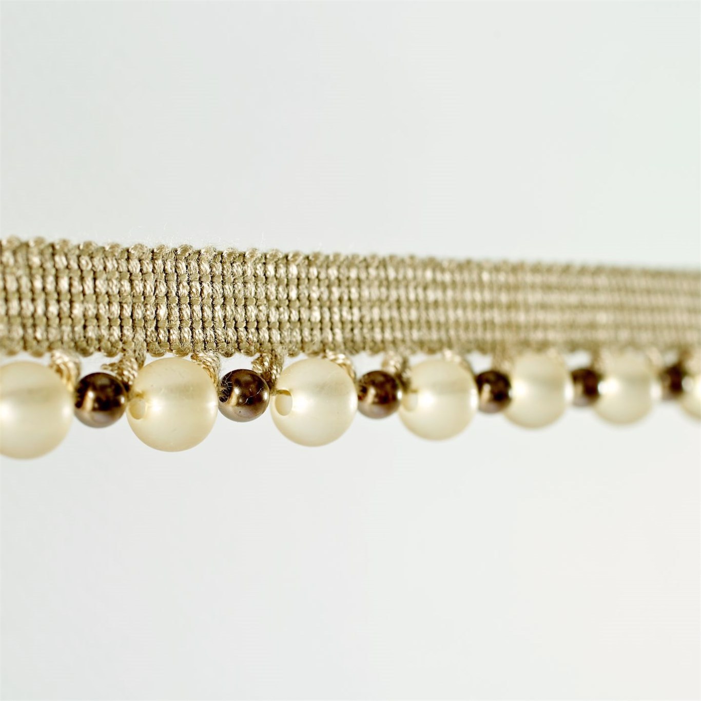 Beaded Braid Natural/Ecru Trimmings by SAN