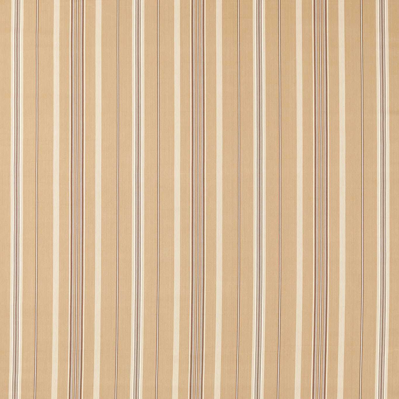 Latimer Stripe Clay/Bark Fabric by SAN