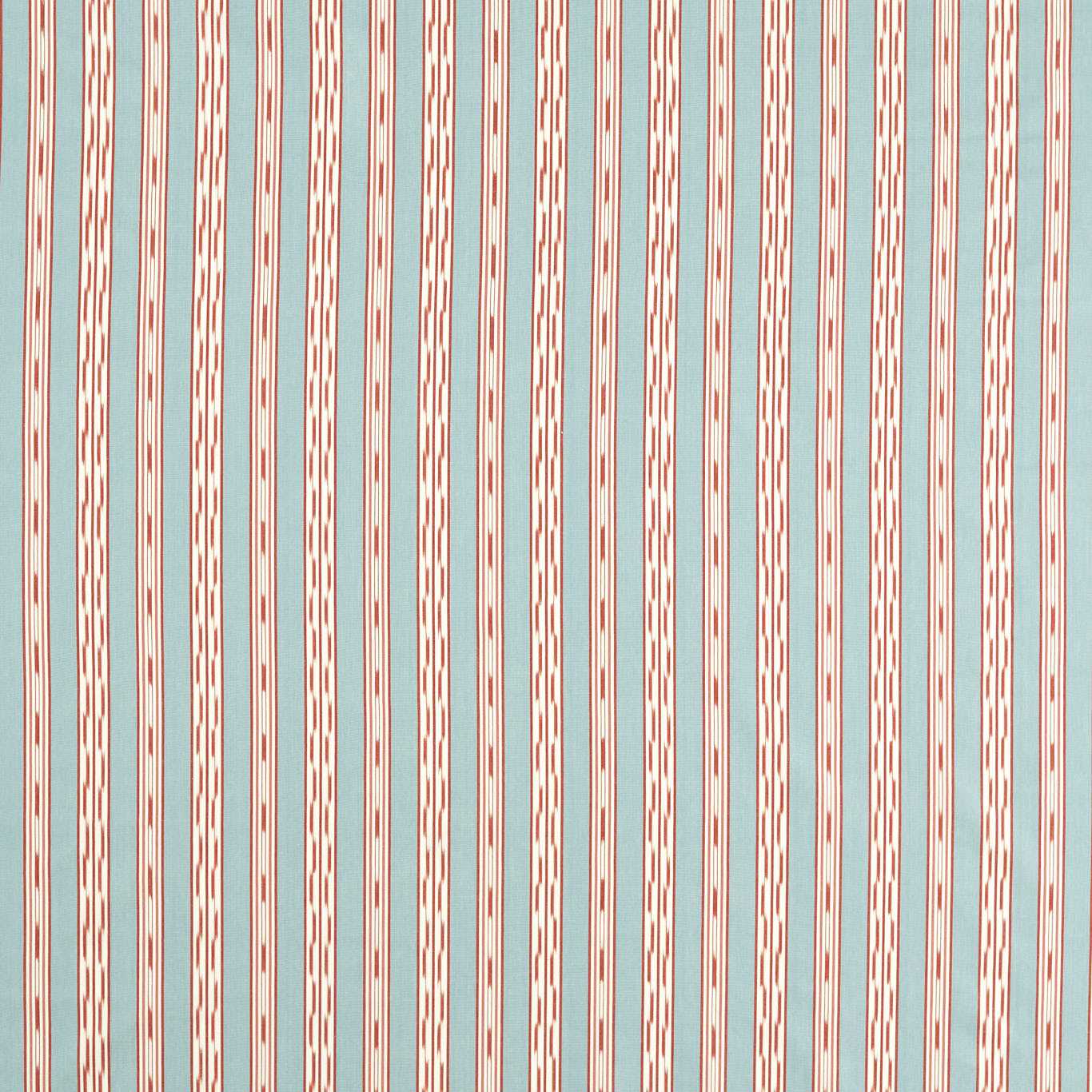 Jamandi Stripe Mineral/Coral Fabric by SAN