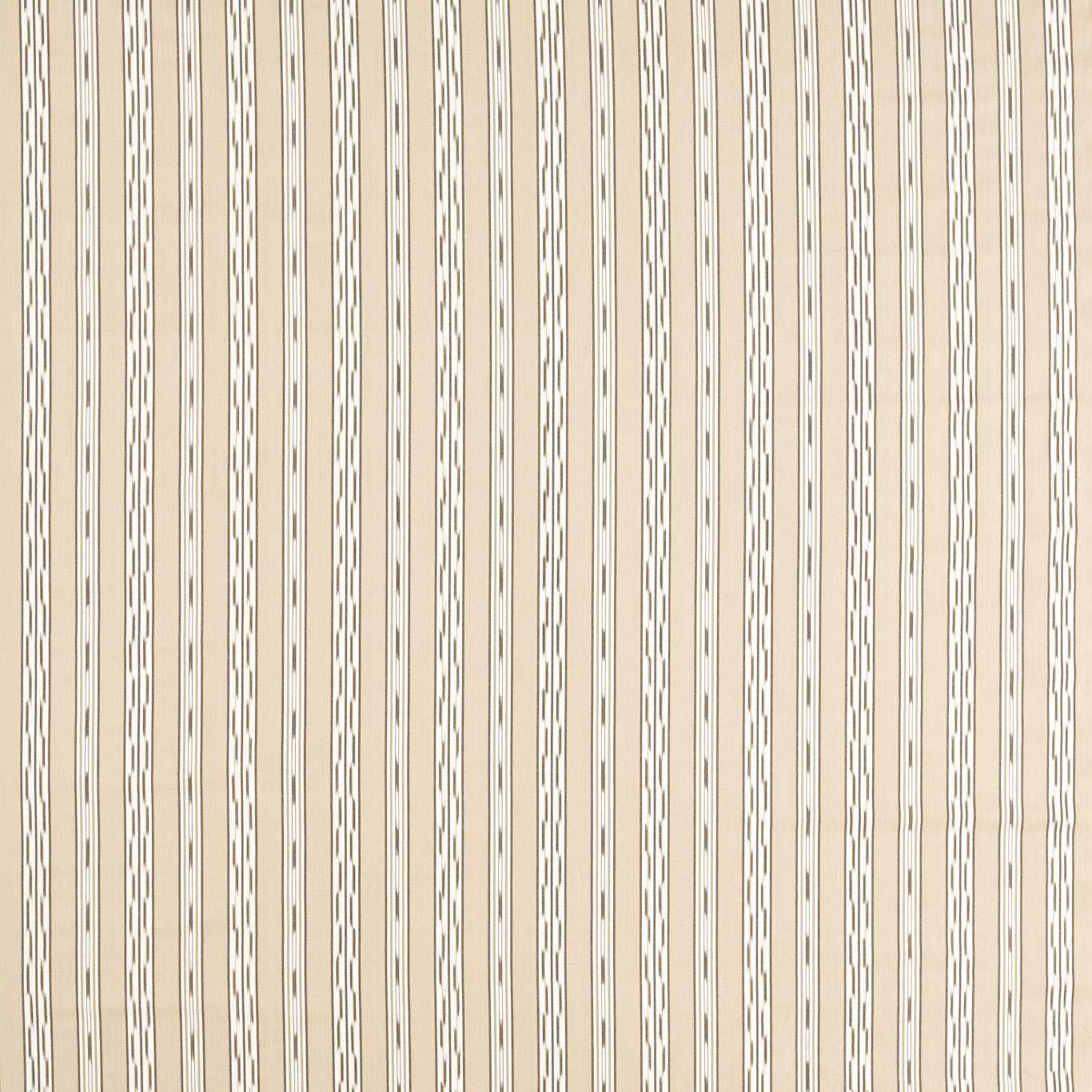 Jamandi Stripe Gritstone/Oak Fabric by SAN
