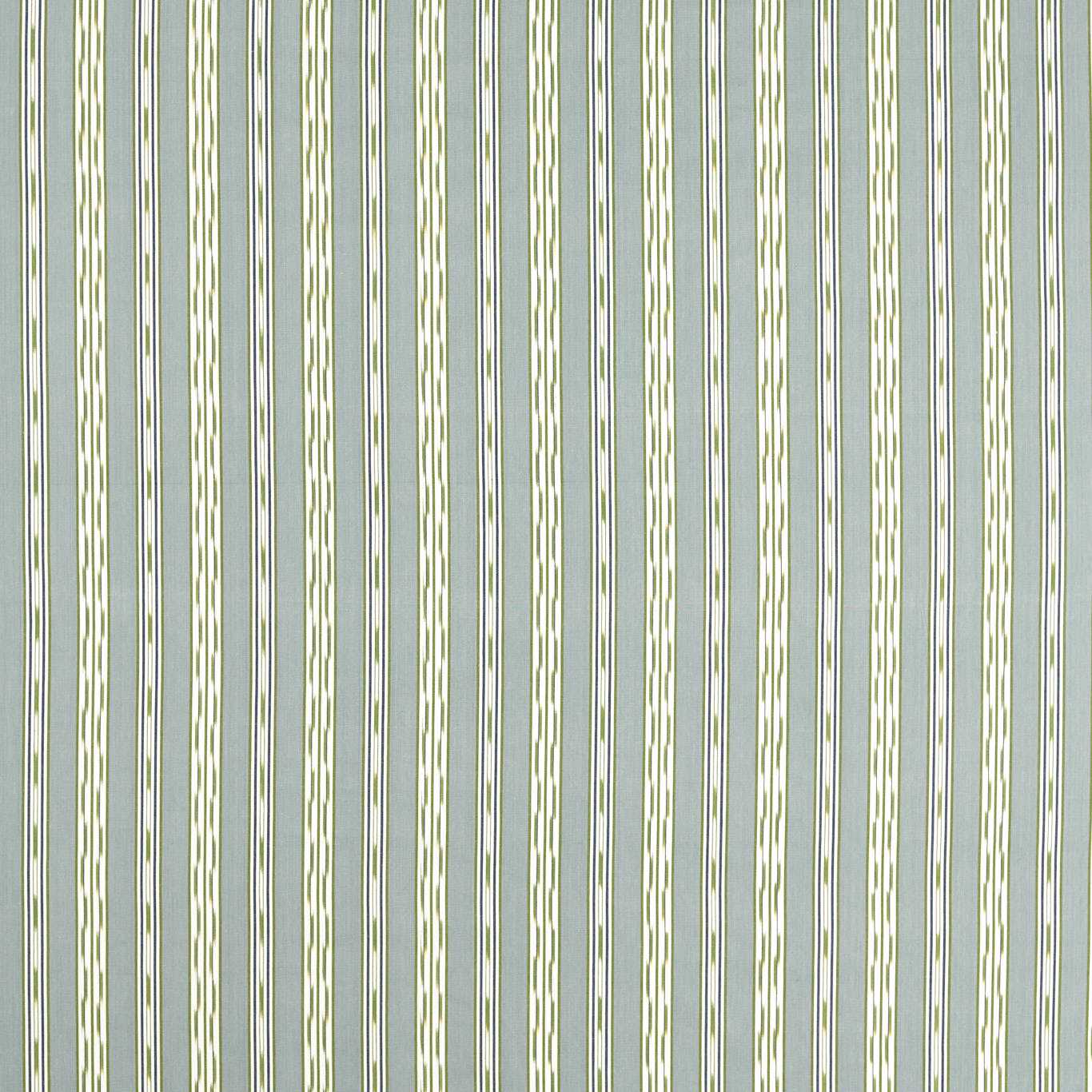 Jamandi Stripe Mineral Blue/Green Fabric by SAN