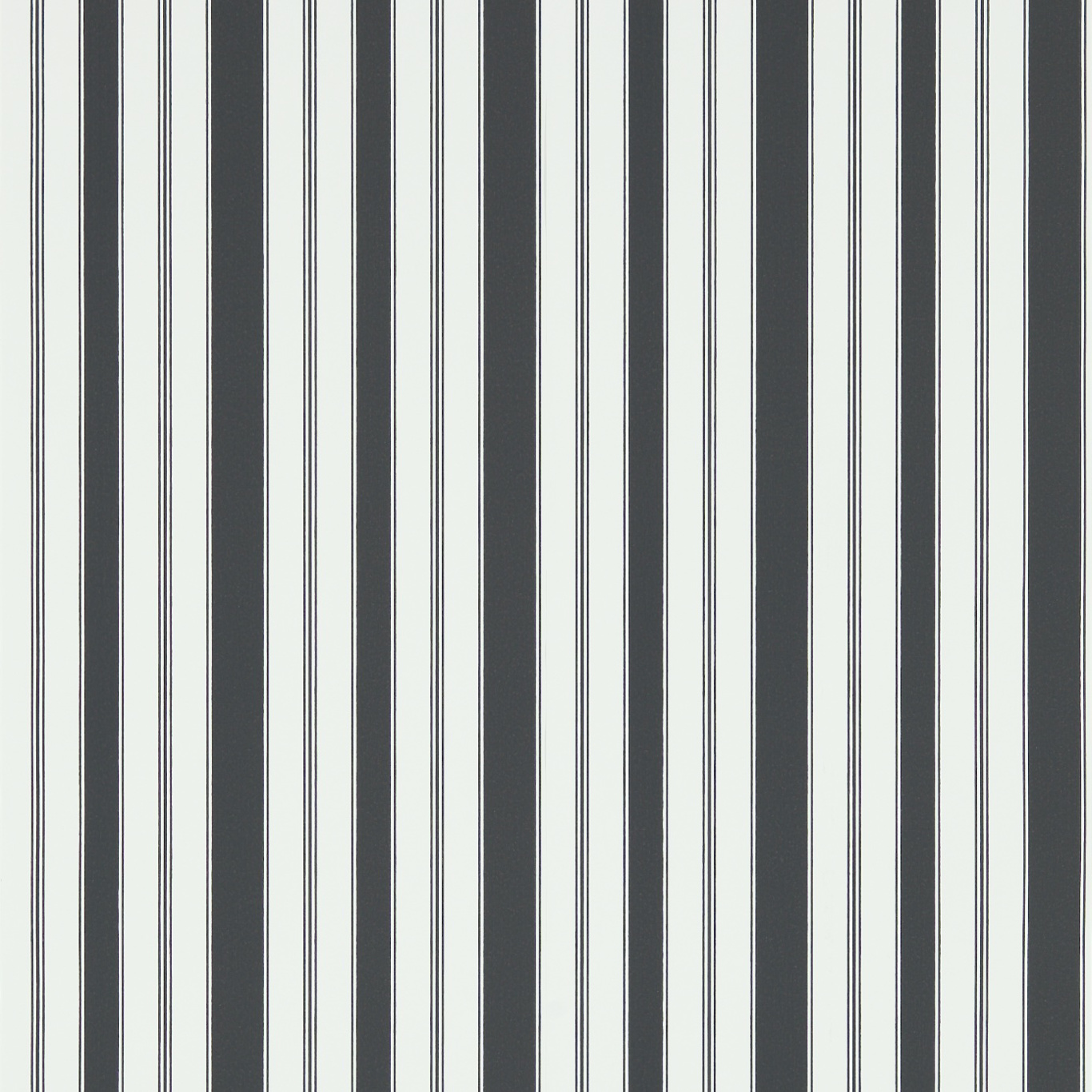 Cecile Stripe Ebony Wallpaper by SAN