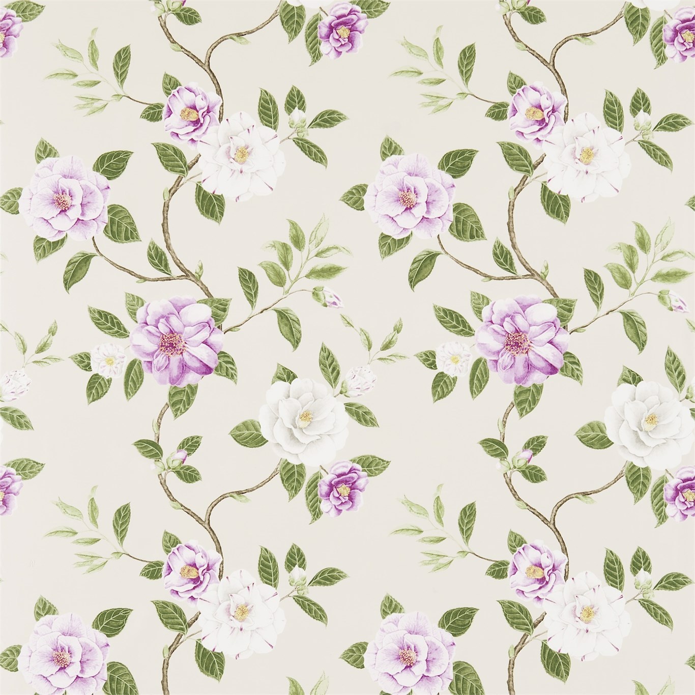 Christabel Amethyst/Ivory Fabric by SAN