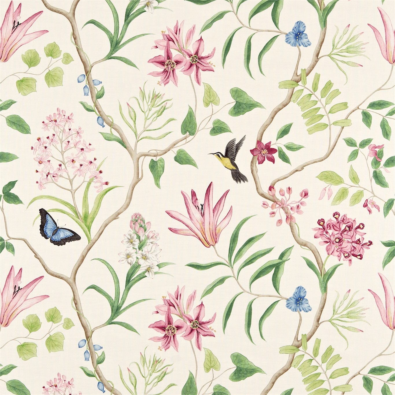 Clementine Chintz Fabric by SAN