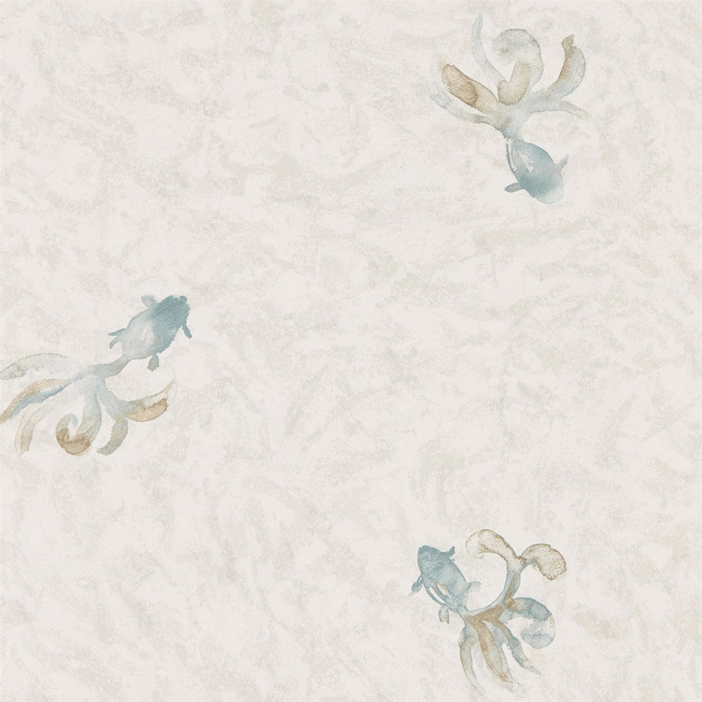 Fantail Ivory/Flint Wallpaper by SAN