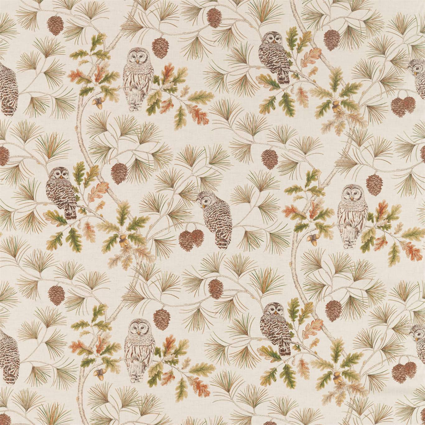 Owlswick Briarwood Fabric by SAN