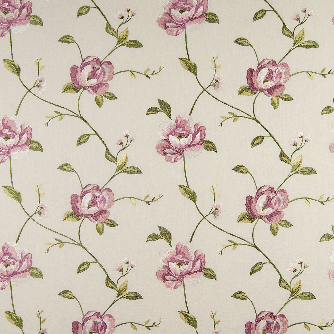 Alderley Rose Fabric by CNC