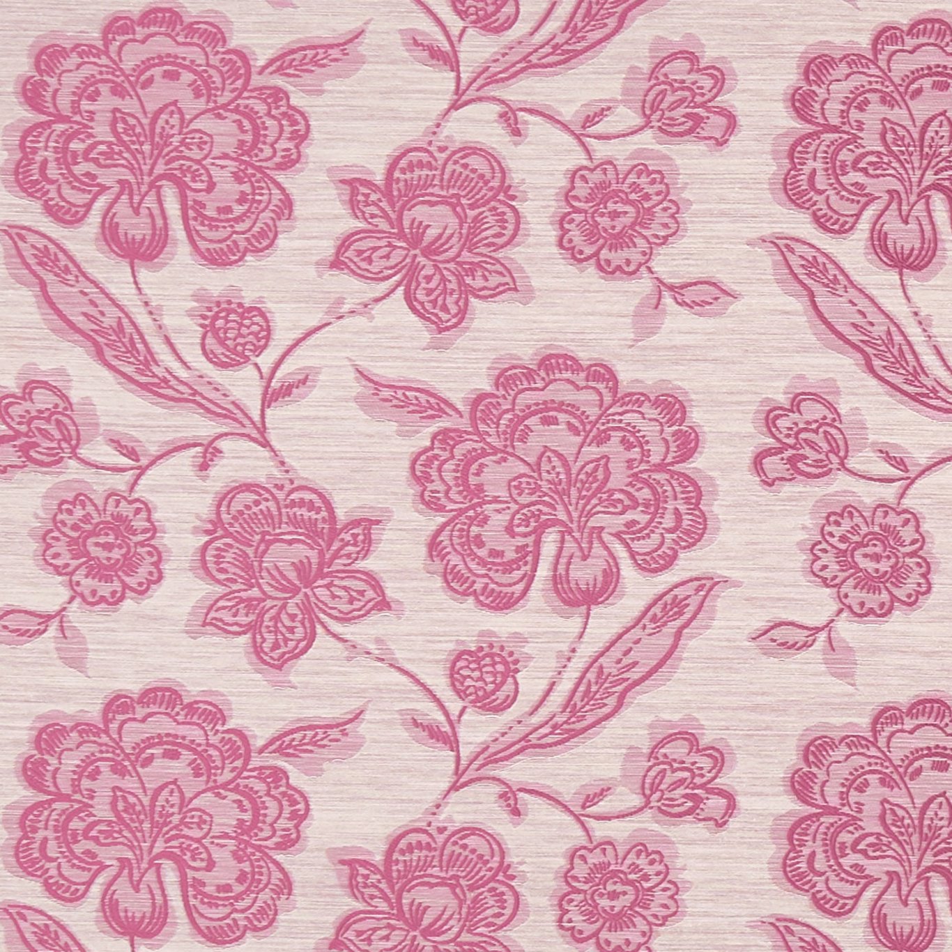 Downham Raspberry Fabric by CNC