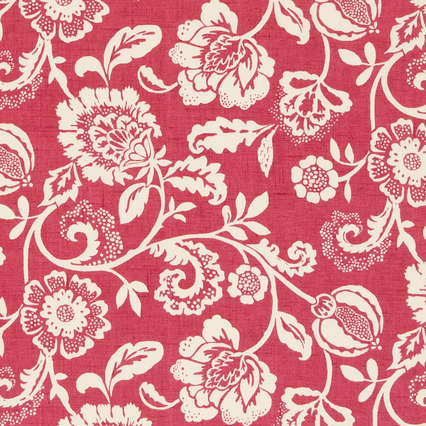 Eliza Raspberry Fabric by CNC