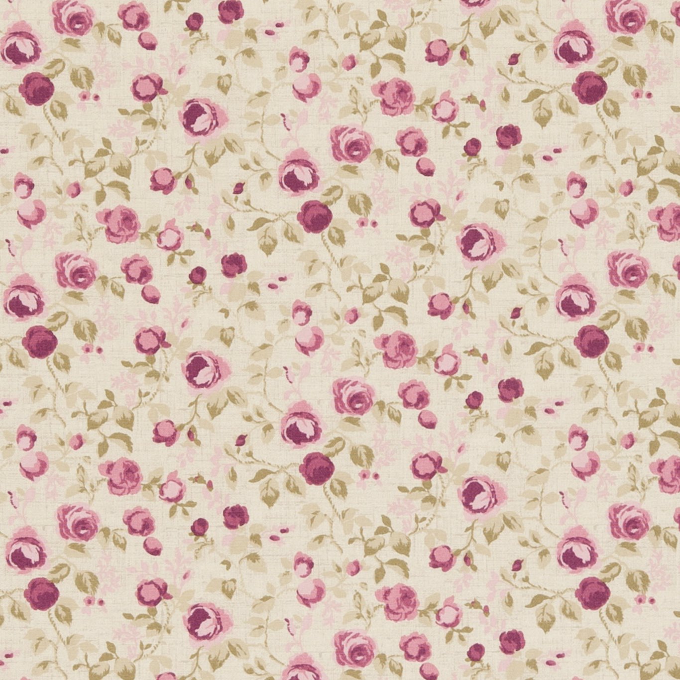 Maude Mulberry Fabric by CNC