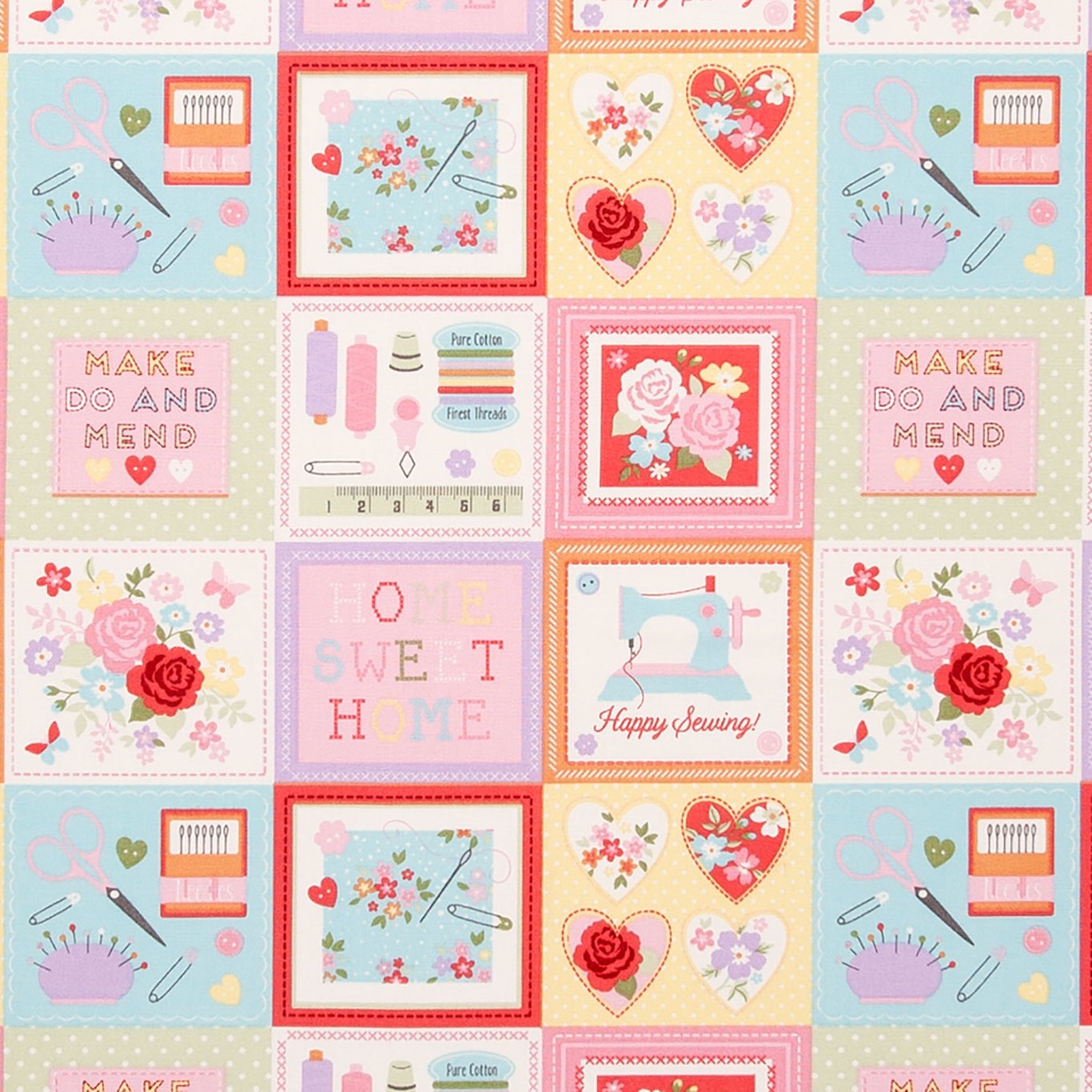 Craftwork Pink Fabric by STG