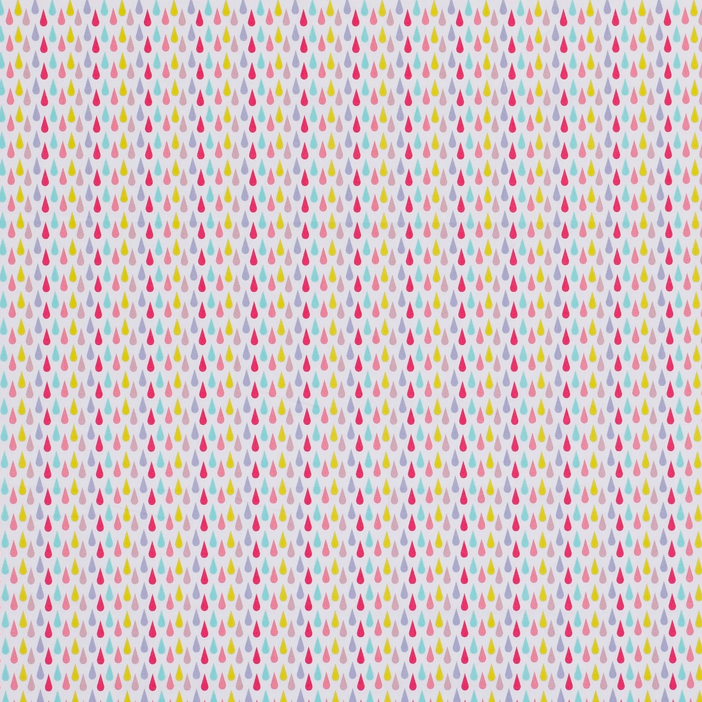 APRIL SHOWERS Pink Fabric by CNC