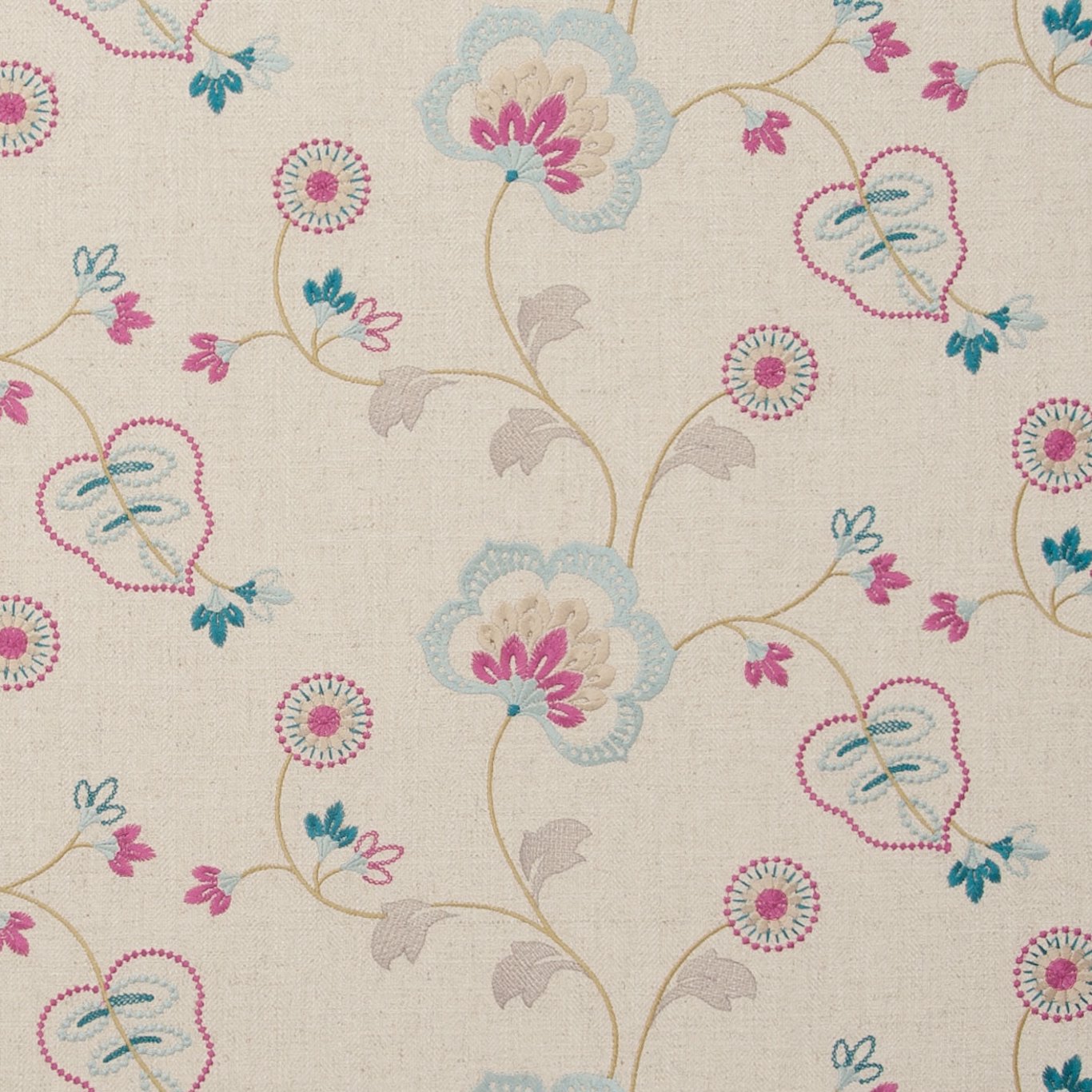 Chatsworth Duckegg Fabric by CNC