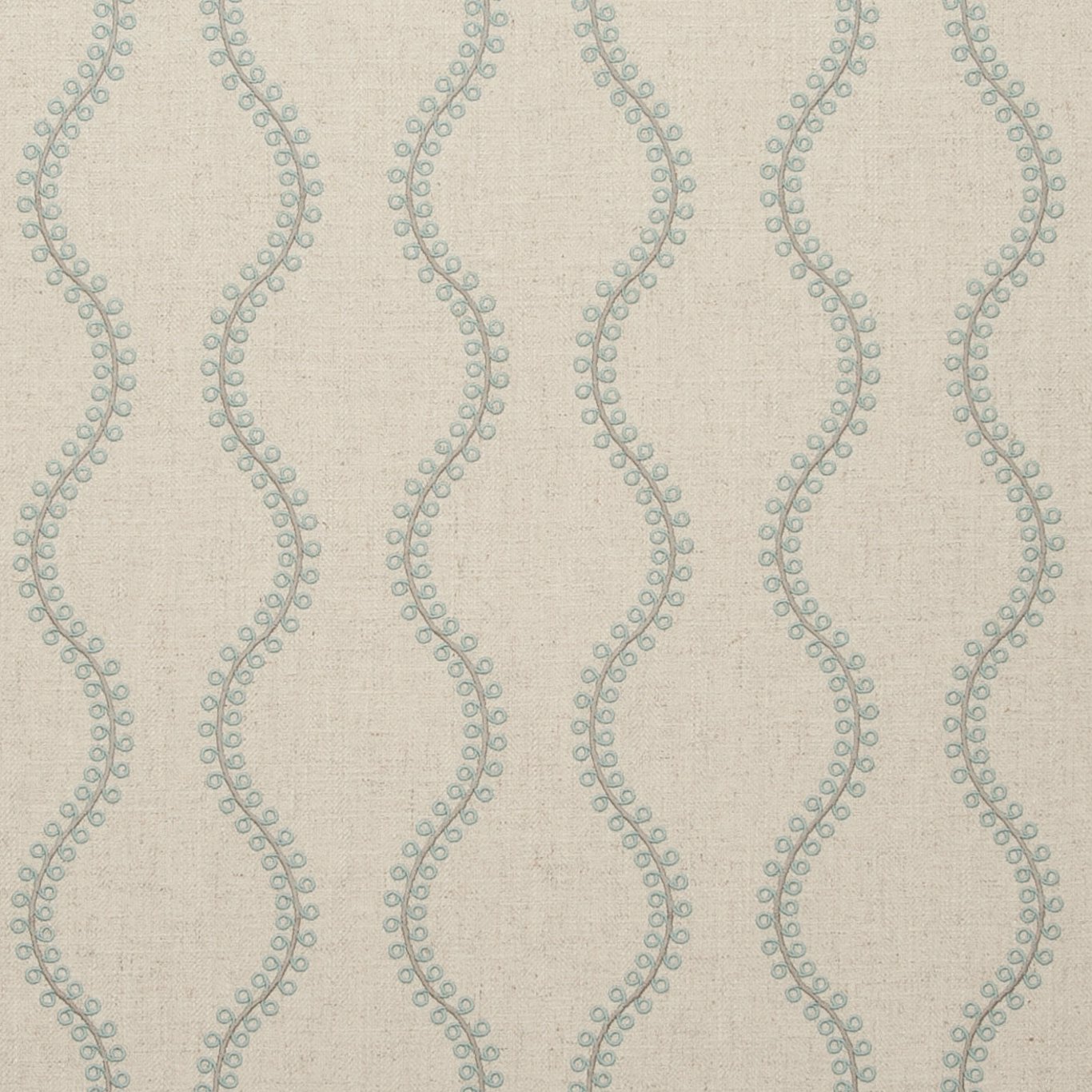 Woburn Duckegg Fabric by CNC