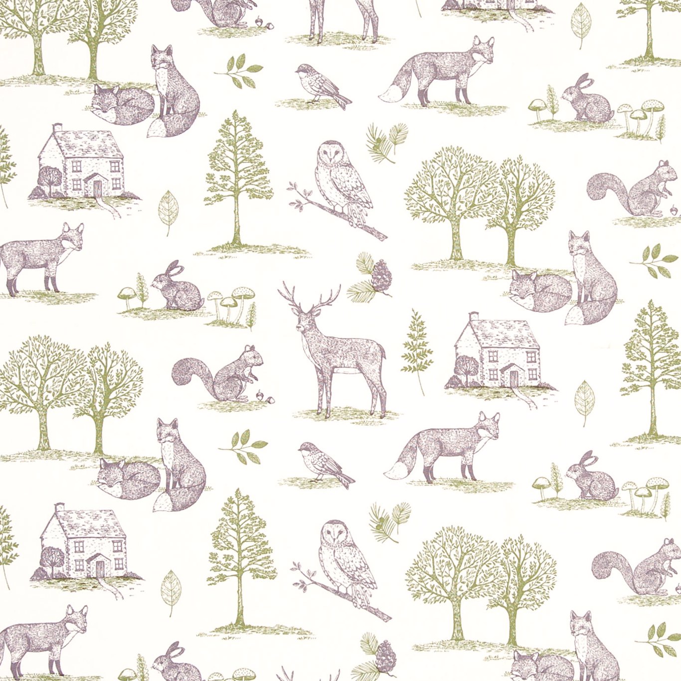 New Forest Natural Fabric by CNC