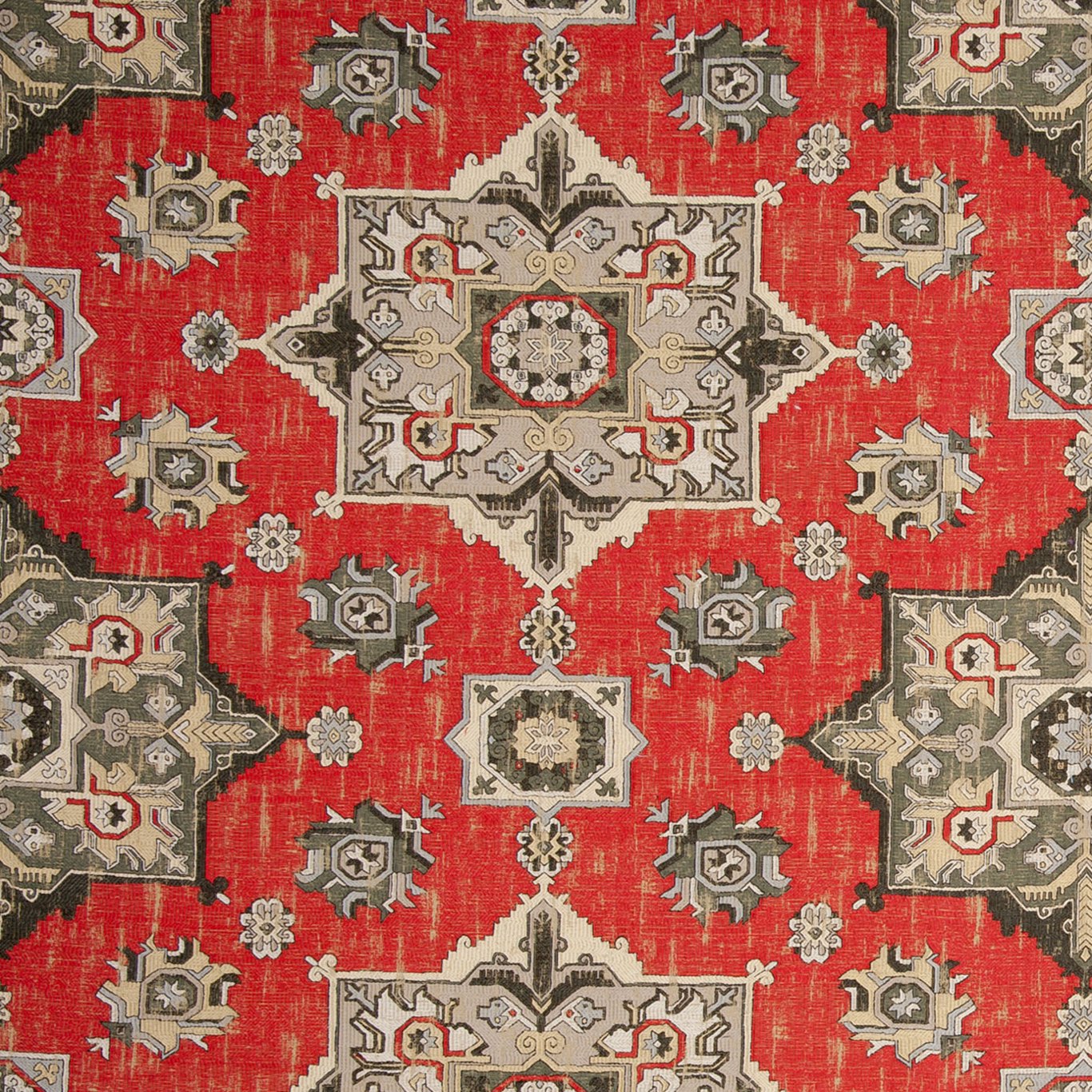Malatya Crimson Fabric by CNC