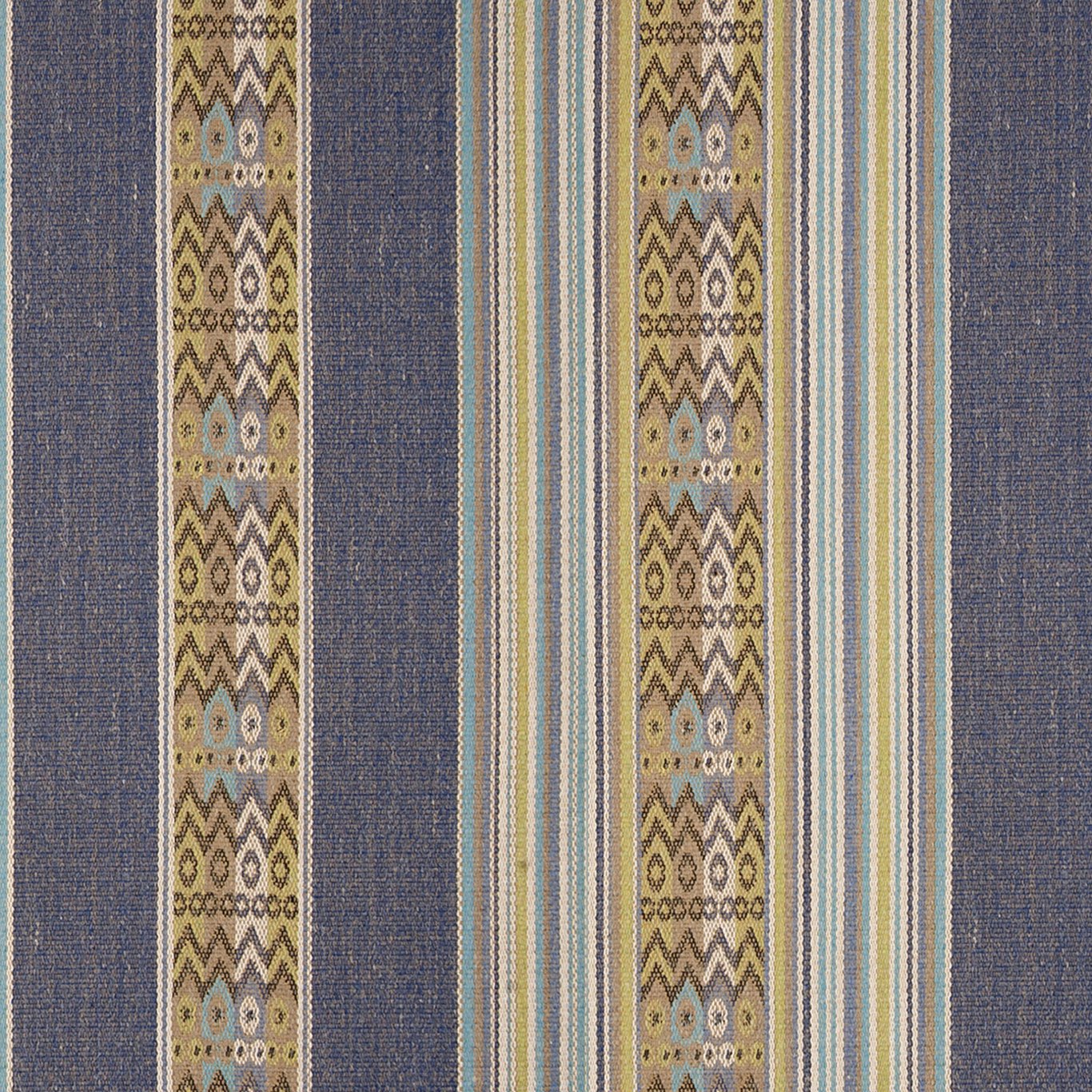 Totem Indigo Fabric by CNC