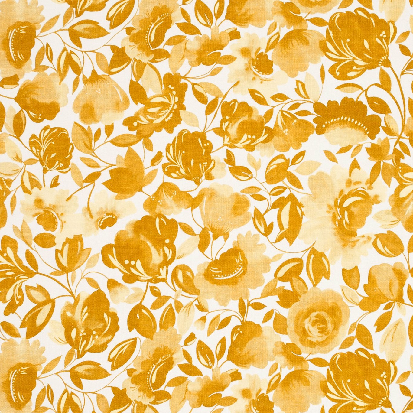 Caitlin Linen Gold Fabric by CNC