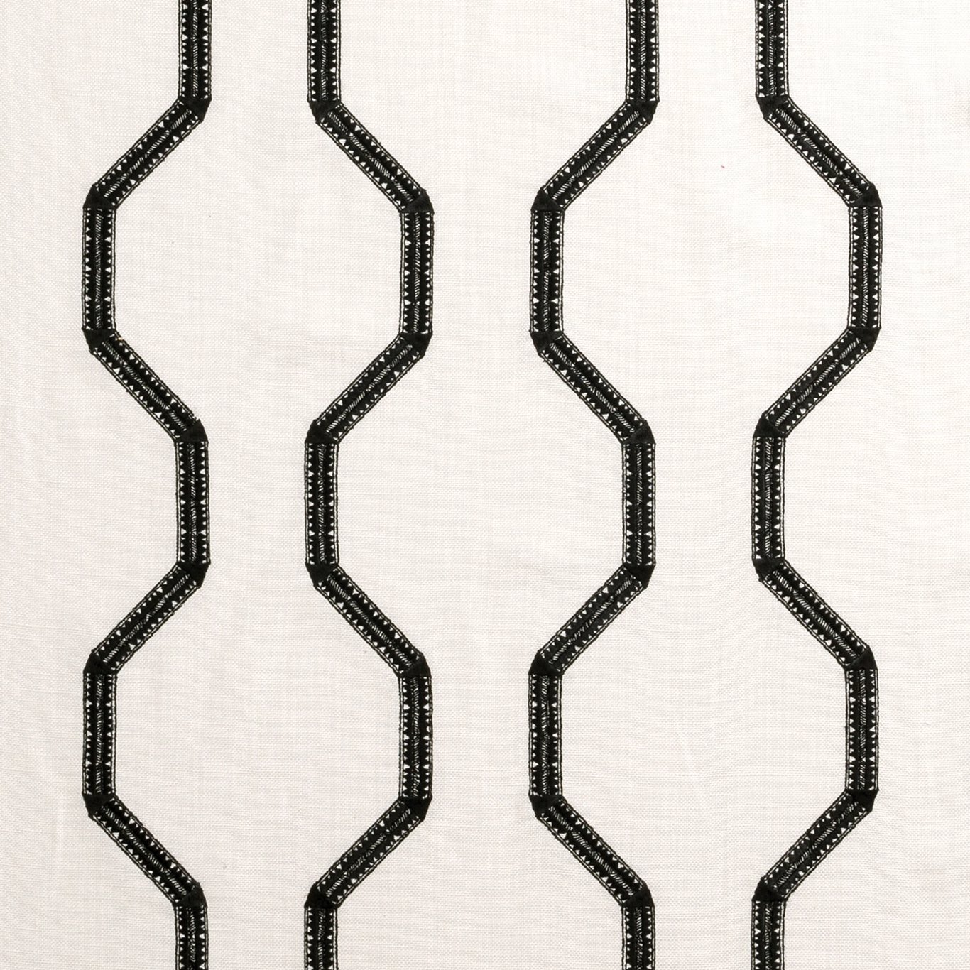BW1012 Black/White Fabric by CNC