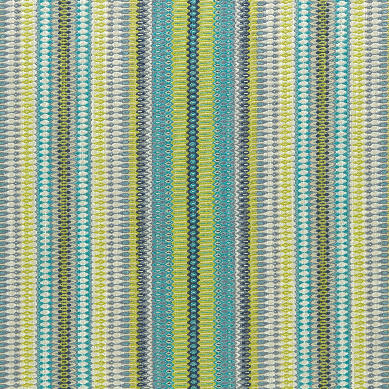 SITORA Indigo/Chartreuse Fabric by CNC