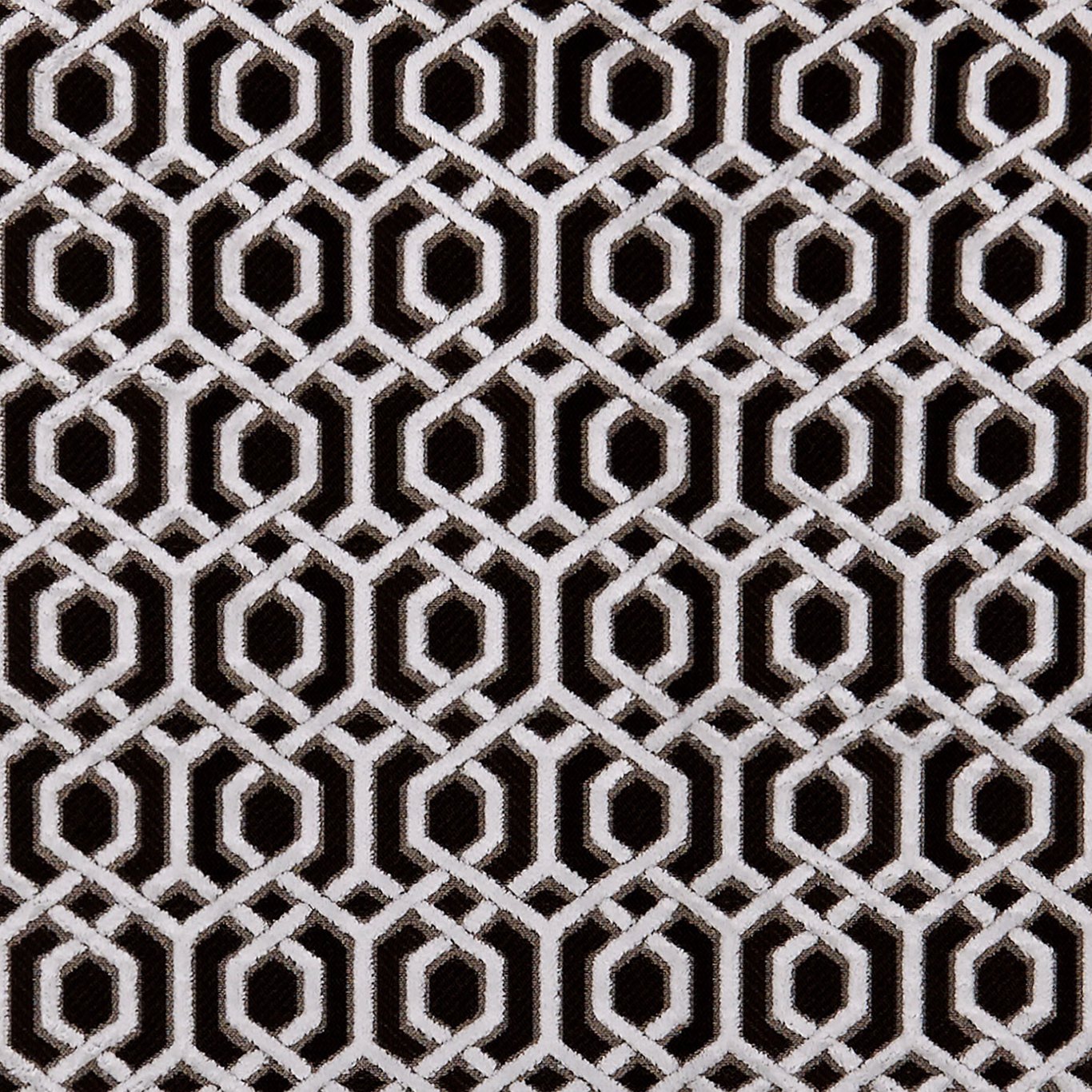 BW1042 Black/White Fabric by CNC