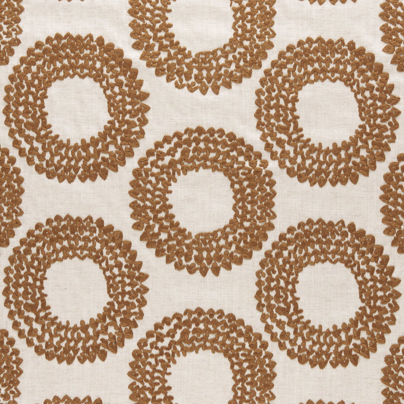 Dashiki Cinnamon Fabric by CNC